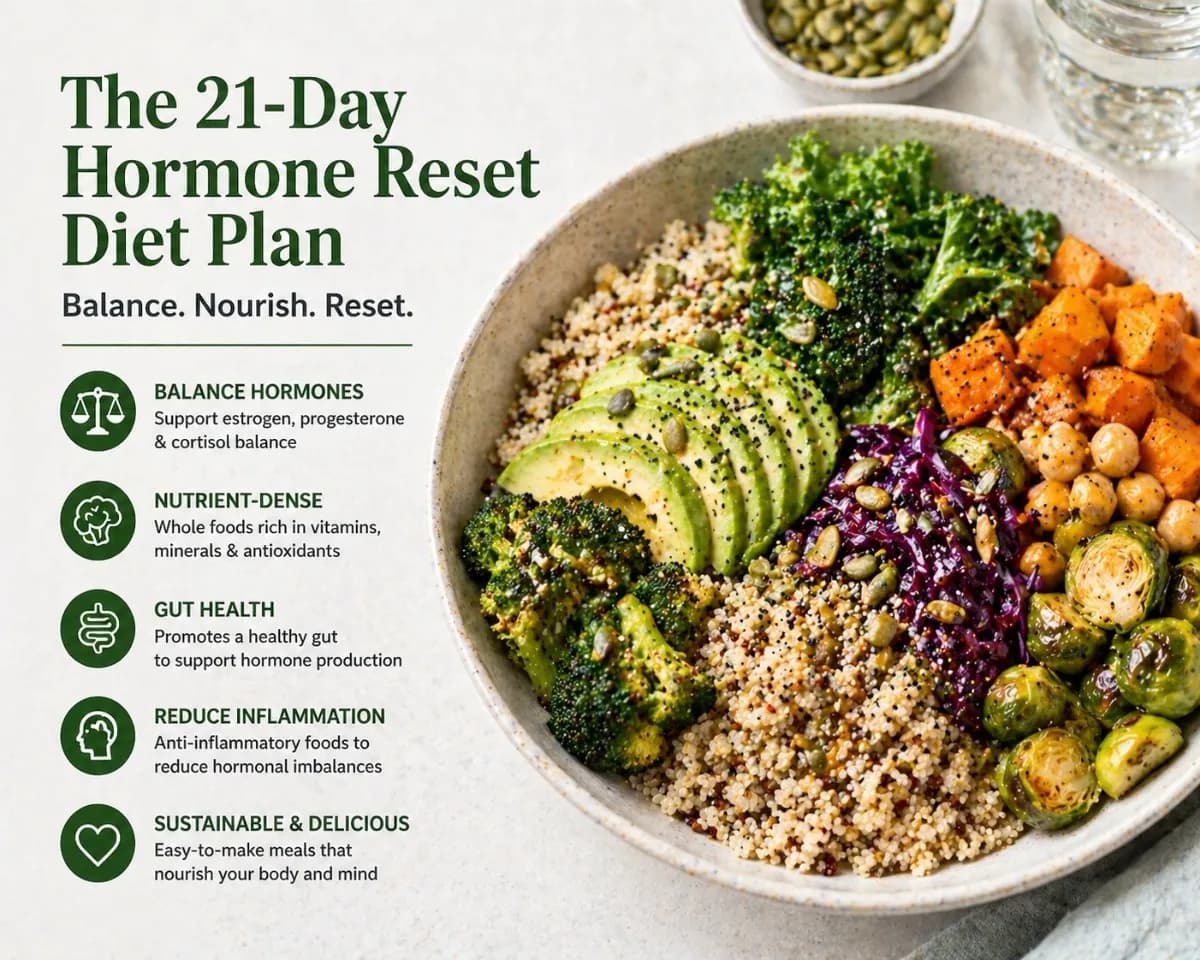 The 21-Day Hormone Reset Diet Plan
