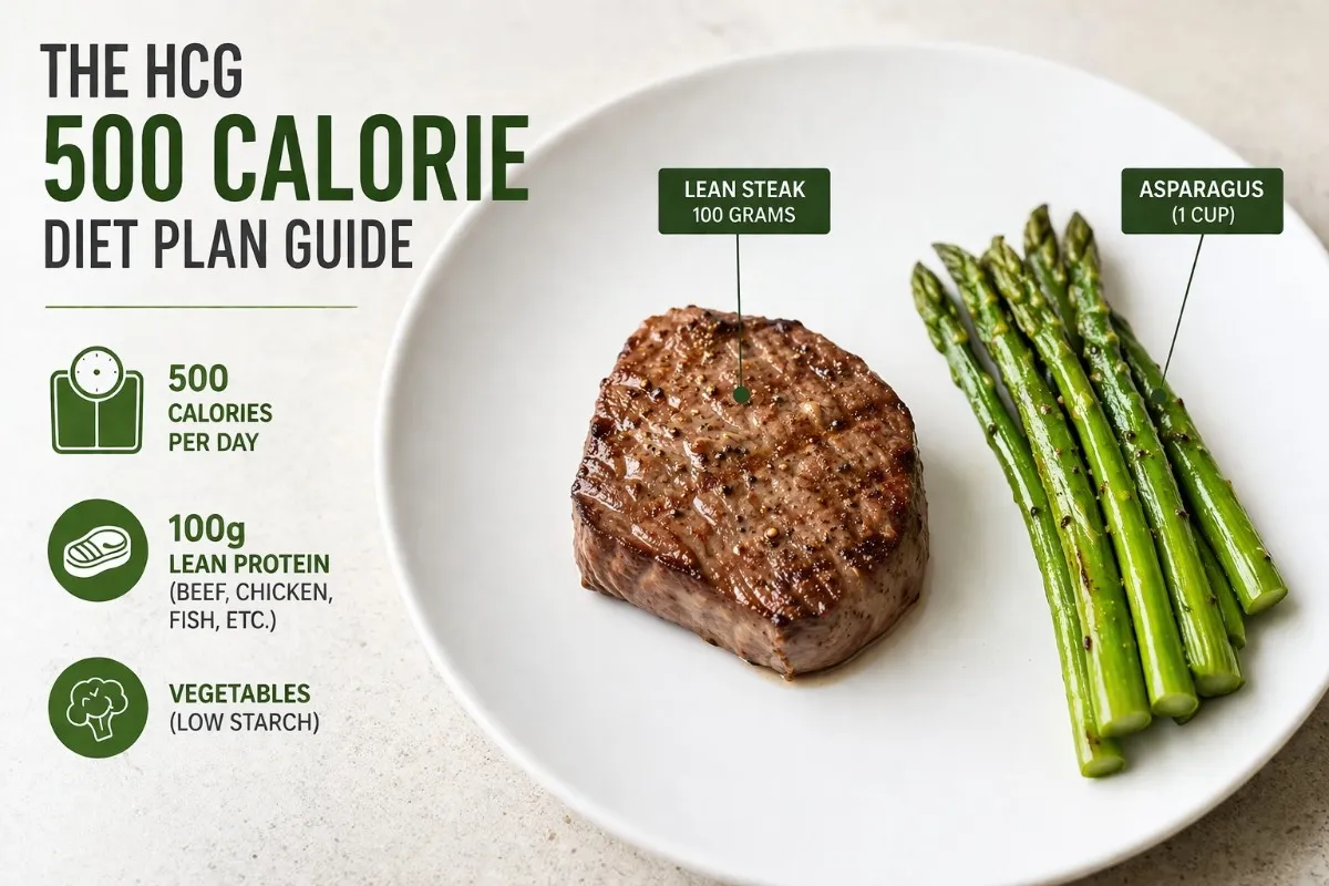The HCG 500 Calorie Diet Plan Guide