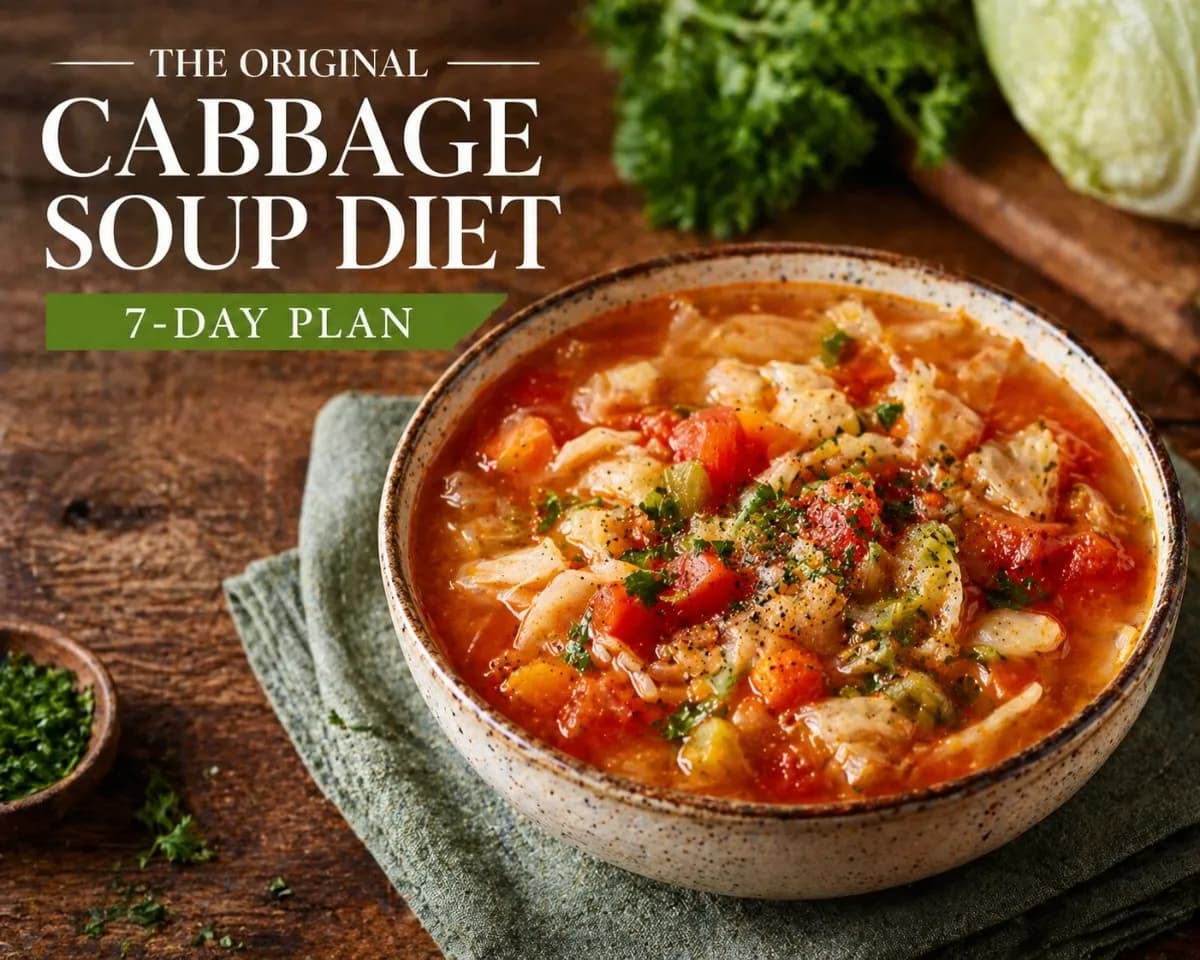 The Original Cabbage Soup Diet 7-Day Plan