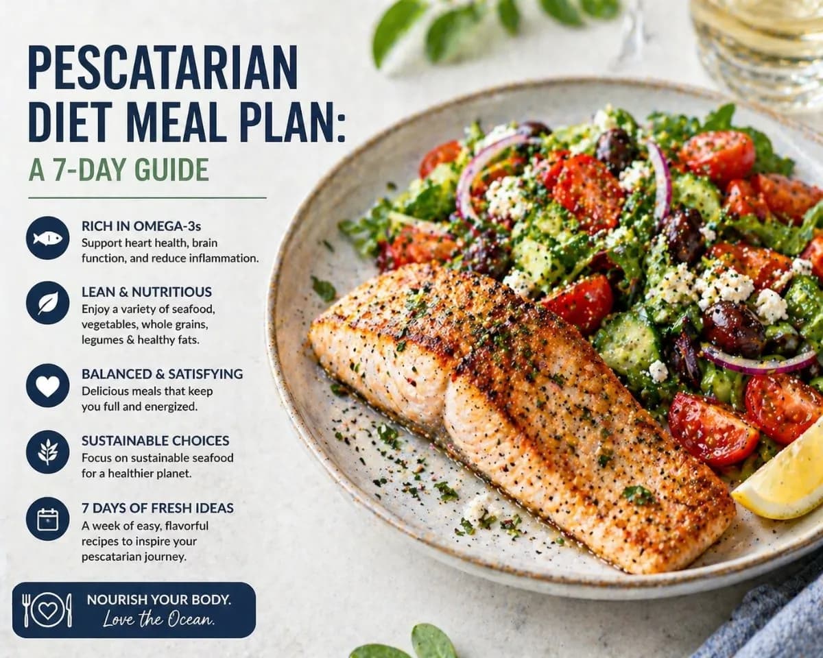Pescatarian Diet Meal Plan: A 7-Day Guide